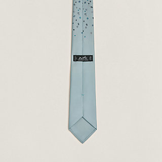 シルクツイルタイ 7 《カンカイユリ・シャッフル》 | Hermès